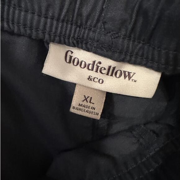 Goodfellow & Co Pull-On Shorts Navy Blue Cotton Blend 7" Inseam XL - Picture 3 of 5